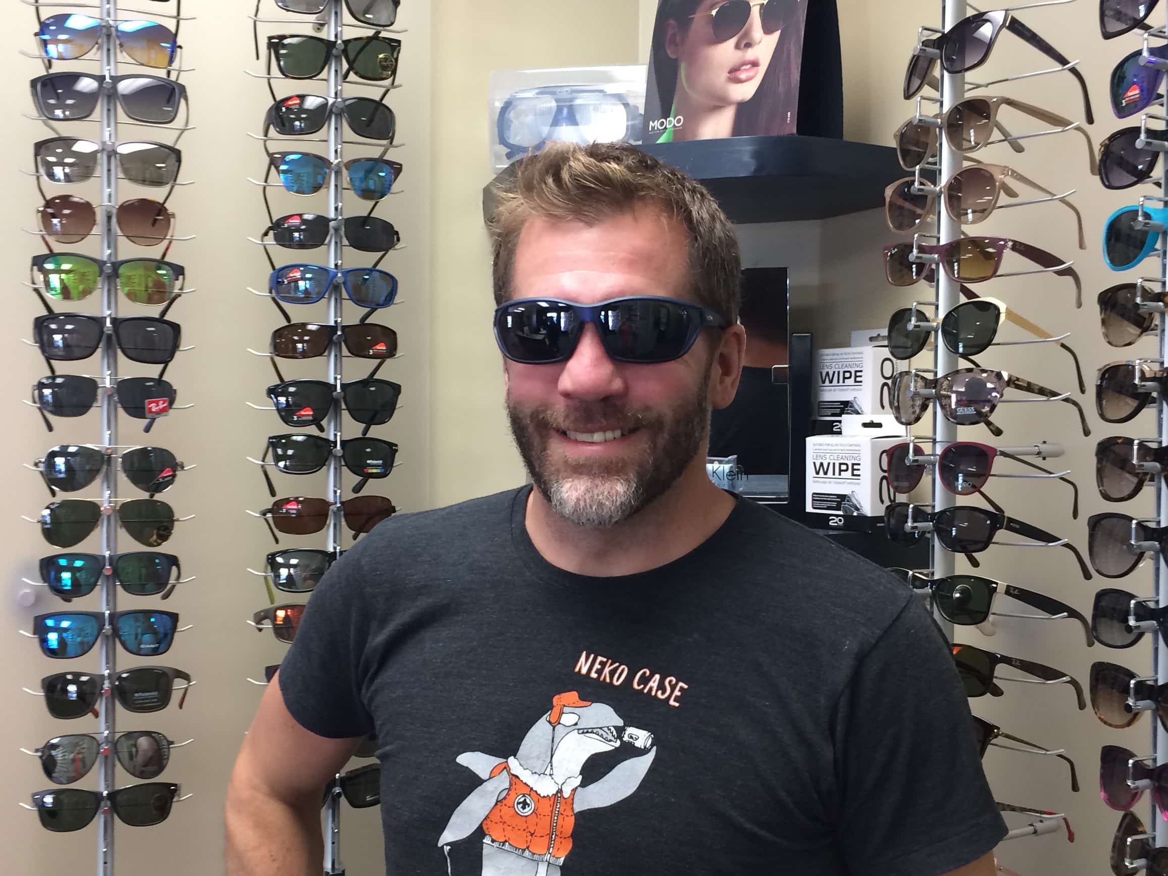 Sunglass contest winner